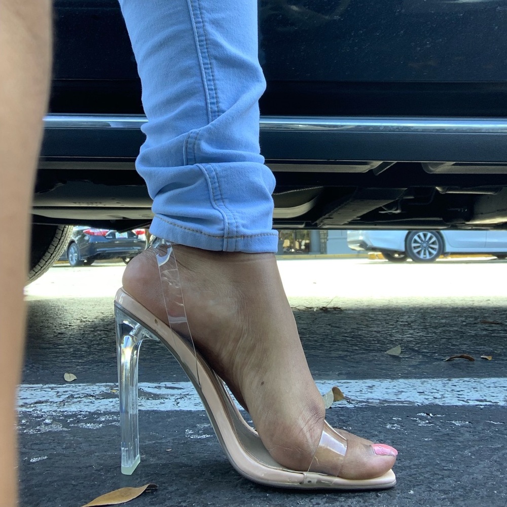Clear Heels